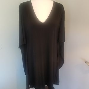 Little Black Batwing Dress